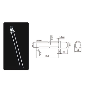 RGBW 3 mét <span class=keywords><strong>Led</strong></span> Diode đèn phát ra 395nm-590nm với số lượng lớn 2V-12V 10mm-8mm-<span class=keywords><strong>5mm</strong></span> kích cỡ - Product Image 4