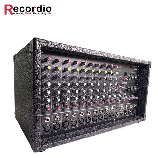 GAX-EB10 Brand New Wholesale Professional Console Audio Mixer Sound Amplifier With High Quality