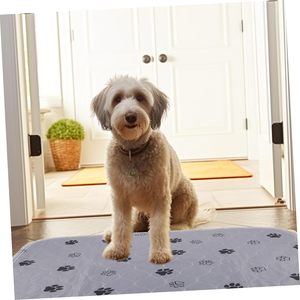 Almohadillas de orina reutilizables para entrenamiento de perros con logotipo personalizado, almohadilla impermeable lavable para mascotas para viajes, entrenamiento para ir al baño - Product Image 6