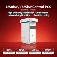 Système de convertisseur de puissance à stockage d'énergie triphasé PCS Onduleur 500KW 1250KW 1725KW 1MW pour onduleur solaire hors réseau