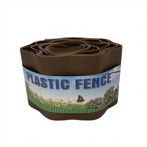 Wholesale PVC <b>Garden</b> <b>Fence</b> <b>Border</b> Tape Lawn Edging- Corrugated Curved Horticultural Easily Assembled - Product Image 2