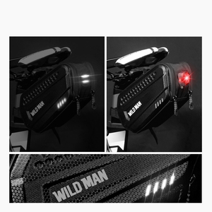 Sacs de selle de vélo de route WILDMAN ES7 avec logo personnalisé, sacs de rangement pour vélo de montagne, accessoires de sport pour vélo de montagne - Product Image 3