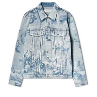 Nouvelle Collection 2025 – Ensemble Veste et Jean en Denim Lavé Décontracté pour Homme – Style Streetwear – Deux Pièces
