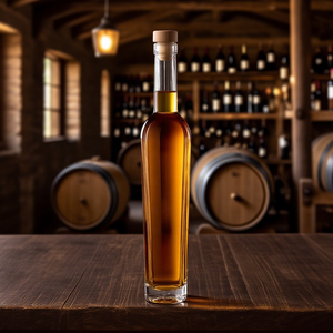 Bouteille de vin 375ML Petite bouteille de vin Emballage en verre pour huile d'olive Vinaigre de <span class=keywords><strong>fruit</strong></span> Liqueur <span class=keywords><strong>Gin</strong></span> - Product Image 1