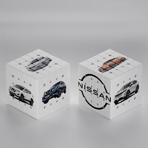 Cubos Mágicos Promocionales Personalizados de Nissan 3x3 <span class=keywords><strong>4x4</strong></span> 5x5 al por Mayor, Rompecabezas con Logotipo Personalizado, Pedido al por Mayor, Regalo Corporativo para Concesionarios de Autos - Product Image 5