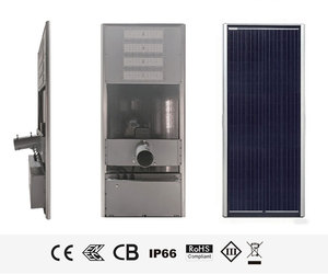LONGT <span class=keywords><strong>Pioneer</strong></span> All One LED Solar Highway Street Light 30W <span class=keywords><strong>40W</strong></span> 60W IP65 Détecteur de mouvement Batterie Extérieur Route Garantie 3 ans 130 - Product Image 3