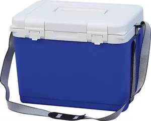 18L Medium Size Blow Mold Polyurethane Insulation Shoulder Medical Care Vaccine Carrier Ice Cooler Box