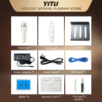 Cortadora de Etiquetas HY HY370D con Servomotor de 1600 mm/s, Alto Rendimiento, Doble Cuchilla, Interfaz USB/WiFi
