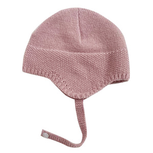 <span class=keywords><strong>Bonnet</strong></span> tricoté uni pour bébés garçons et filles, idéal pour les voyages, protection des oreilles, chaud, automne-hiver - Product Image 4