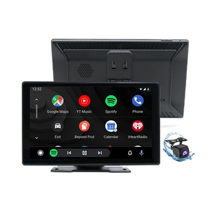 เครื่องเล่นมัลติมีเดียไร้สายขนาด 9 นิ้ว หน้าจอสัมผัส IPS รองรับ Carplay และ Android Auto พร้อมเครื่องเล่นดีวีดีในรถยนต์แบบหน้าจอสัมผัสเต็มรูปแบบ - Product Image 4