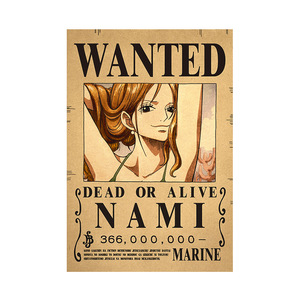 Póster de Pared de Una Pieza de 42*29cm, Impresión Digital, Anime Gear 5, Figura de <span class=keywords><strong>Luffy</strong></span> Mafia <span class=keywords><strong>Wanted</strong></span>, Producto Nuevo y Único, Venta al Por Mayor - Product Image 5