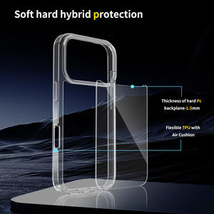 Funda Protectora Rígida de Acrílico Resistente a Arañazos y a Caídas de 2MM de Alta Calidad GSCASE para iPhone 17 Pro Max 16 15 14 Pro16E - Product Image 4