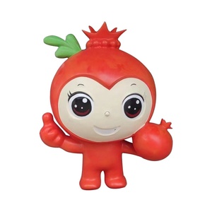 Escultura de Mascota de Dibujos Animados de FRP, Figura Personalizada, Muñeco para Decoración de Centros Comerciales, Paisajismo Interior y Exterior, Exhibición Atractiva, Semi-Artesanal - Product Image 1