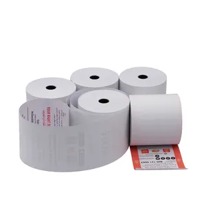 China Manufacturer High Quality Thermal Cash Register Paper 57*40 80 X 60 80 X 80 80*68 80*70 Thermal Paper Rolls