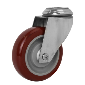 4 5 6 8 pouces Pièces De Rechange De <span class=keywords><strong>Fauteuil</strong></span> Roulant Pu Roue Médicale <span class=keywords><strong>Roulette</strong></span> - Product Image 5