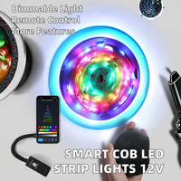 DC 5V conectividad USB 16 colores RGB SMD 2835 tira de luz LED cuerpo de PVC 5M impermeable Smart Strip Kits para iluminación decorativa