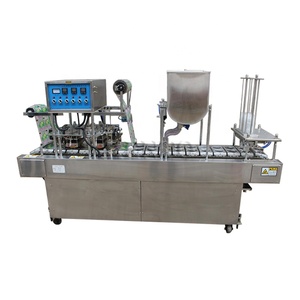 Nhà cung cấp chuyên nghiệp máy chiết rót nước chai nhỏ / máy đóng nắp ly nhựa / máy hàn miệng ly - Product Image 5