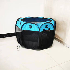 Kat En Hond Krasbestendige Achthoekige Afrastering Verloskamer Tent Opvouwbare Oxford Doek Tent Amazon Best Verkochte Pet Tent - Product Image 5