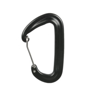 Mousqueton en Aluminium avec Logo en forme de D, crochet tactique, porte-clés, anneau, mousqueton, vente en gros - Product Image 6
