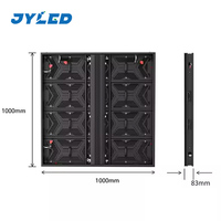 Pantalla LED Fija Impermeable P2.9 P3.9 P4.8 para Publicidad, Video Wall, Cartelera, Reproducción en Formato 3D, Pantalla LED Virtual para Exteriores