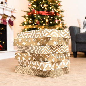 Hot Selling High Quality Luxury Hot Stamping <b>Pattern</b> Gift Packaging <b>Paper</b> Box With Your Own Design - Product Image 6