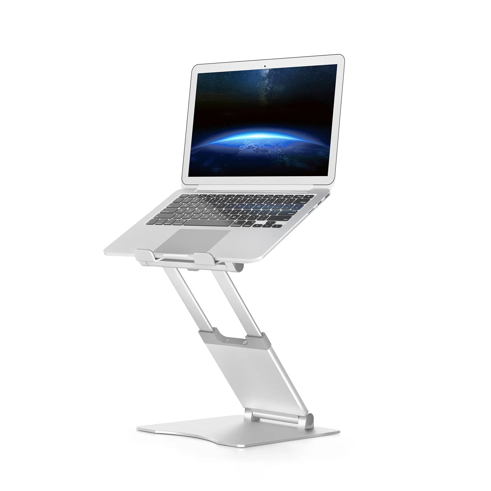 Upergo Ergonomic Aluminum Height Adjustable Folding Laptop Stand