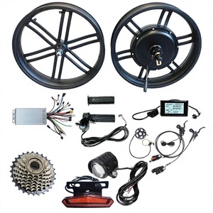 <span class=keywords><strong>DGWZ</strong></span> <span class=keywords><strong>DGWZ</strong></span>-369 20 20x4.0 Zoll Getriebeloser 48V 1000W 1500W LCD Fat Tire Hinterradnabenmotor E-Bike Umbausatz - Product Image 3