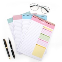 Cahier à spirale avec impression personnalisée carnet de notes planificateur quotidien bloc-notes non daté détachable bloc-notes de planification bloc-notes avec logo