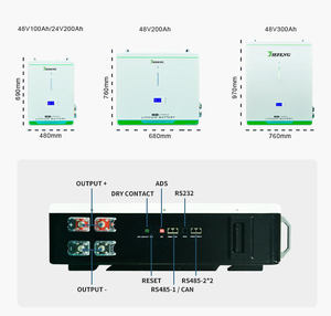 بطاريات أيونات الصوديوم عالية الجودة 48 فولت بطارية Lifepo4 بطارية Solaire - Product Image 3