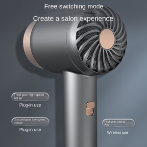 Secador <span class=keywords><strong>de</strong></span> Pelo Iónico Profesional Plegable <span class=keywords><strong>de</strong></span> 2000W con Concentrador, Alimentación USB, Aire Frío/Caliente, Calidad <span class=keywords><strong>de</strong></span> Salón, Bajo Ruido, para Hogar, Hotel, RV - Product Image 4