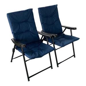 Cadeira Preguiçosa Portátil Dobrável com Almofada para Piquenique, Jardim, Pátio e Acampamento ao Ar Livre, Estampa Sadu Saudita Árabe - Product Image 5