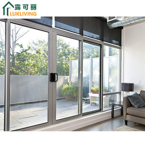Lukliving accessoires en aluminium pour portes coulissantes et fenêtres dernières portes coulissantes <span class=keywords><strong>anti</strong></span>-<span class=keywords><strong>bruit</strong></span> modernes - Product Image 5
