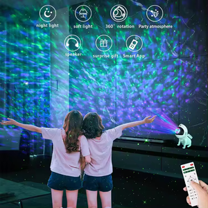Lampada <span class=keywords><strong>da</strong></span> <span class=keywords><strong>notte</strong></span> <span class=keywords><strong>stellata</strong></span> <span class=keywords><strong>da</strong></span> tavolo a Led con rumore bianco che cambia colore astronauta Galaxy luci del proiettore per camera <span class=keywords><strong>da</strong></span> letto - Product Image 4