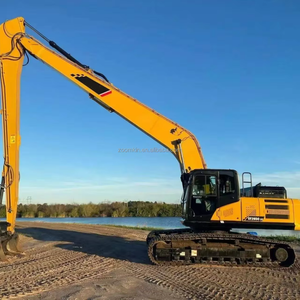 SY215C lungo raggiungere escavatore 0,35 m ³ secchio <span class=keywords><strong>24T</strong></span> braccio esteso cingolato scavatore per il fiume e il canale di lavoro - Product Image 4