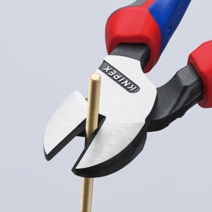 KNIPEX 74 02 200 SB Cortador diagonal de alta resistencia con mangos ergonómicos negro 200 mm - Product Image 5