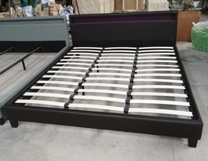 Design europeo semplice luce LED Headborad <span class=keywords><strong>letto</strong></span> 140x200 set <span class=keywords><strong>letto</strong></span> <span class=keywords><strong>160x200</strong></span> letti in vendita - Product Image 6