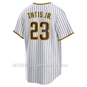 Yeni toptan Tatis jr 23 bogabo2 Machado13 Merrill <span class=keywords><strong>3</strong></span> erkekler kadınlar gençlik sınırlı oyuncu dikişli amerikan beyzbol forması - Product Image 2