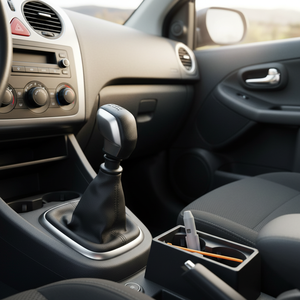 หัวเกียร์ Citroen C2 Sport สีเทา (ไม่มีฝาครอบ) - Product Image 3