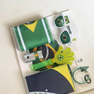 2026 pour USA Canada Mexique Argentine Football Enfants Juniors Ensemble de supporters Drapeau Lunettes Claquettes Couleurs pour le visage Cheerleading - Product Image 4