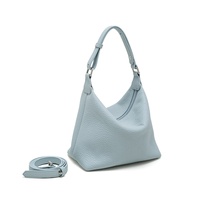 Nouveau design Printemps-Été, Sac d'épaule pour femme en cuir de vachette pleine fleur véritable, Sac coussin coloré style hobo