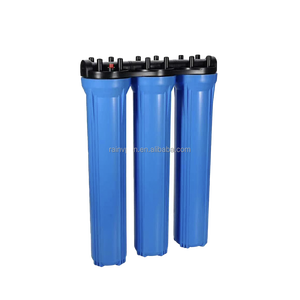 Filtro de agua para toda la casa de Italia de 3 etapas de 20 pulgadas Triple Big Blue Housing de <span class=keywords><strong>Metatecno</strong></span> y KAMAMUTA para uso doméstico - Product Image 4