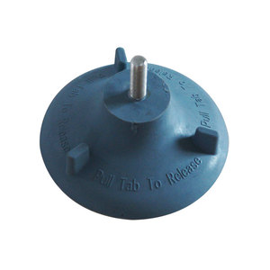 Toilet Handrail Suction Cup Foot Pad Rubber With Screw For Bathroom <b>Grab</b> <b>Bars</b> - Product Image 2