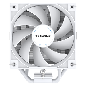 พัดลมระบายความร้อนซีพียู P50i DIG WH 5 Heat Pipe สำหรับเคสคอมพิวเตอร์ Intel LGA 115X/<span class=keywords><strong>1200</strong></span>/1700/1851 สำหรับ AMD <span class=keywords><strong>Ryzen</strong></span> AM4/AM5 <span class=keywords><strong>TDP</strong></span> 230W - Product Image 2