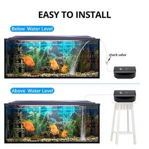 Bomba de oxígeno con batería USB recargable portátil para agua dulce y salada accesorio de pistola de lanza de pesca con tubo de piedra de aire y adaptador - Product Image 3