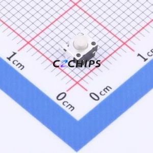 TS-KG090-AT35F Tactile Switch SMD Switch Single Pole Single Throw Round Button 2.5N Horizontal Mount - Product Image 1