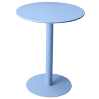 Ensemble de table basse ronde nordique moderne et simple Mobilier de maison en fer portable pour le salon et la salle à manger au restaurant