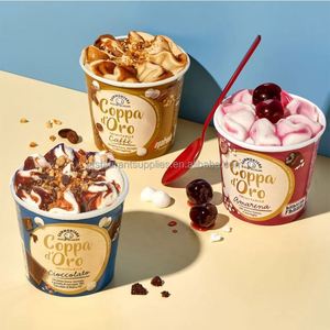 Pot de 4 oz à 32 oz avec couvercle en carton / Grand emballage / Pot à crème glacée pour congélateur - Product Image 1