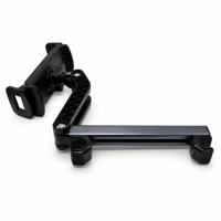 Support universel flexible pour téléphone et tablette à fixer sur l'appuie-tête de voiture, rotatif à 360 degrés, réglable, pour siège arrière