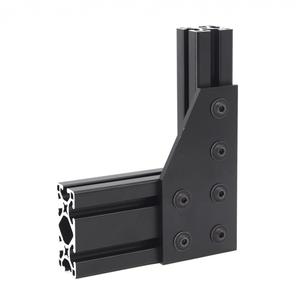 15 श्रृंखला 6 छेद 90 डिग्री प्रोफ़ाइल जोड़ने वाली प्लेट फ्लैट जॉनिंग प्लेट सीएनसी मशीन 3 डी प्रिंटर #6424 - Product Image 5