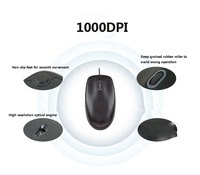 Logi Home Tech bureau USB clavier souris ensemble Original MK120 universel affaires Combo pour ordinateur portable LED rétro-éclairé souris